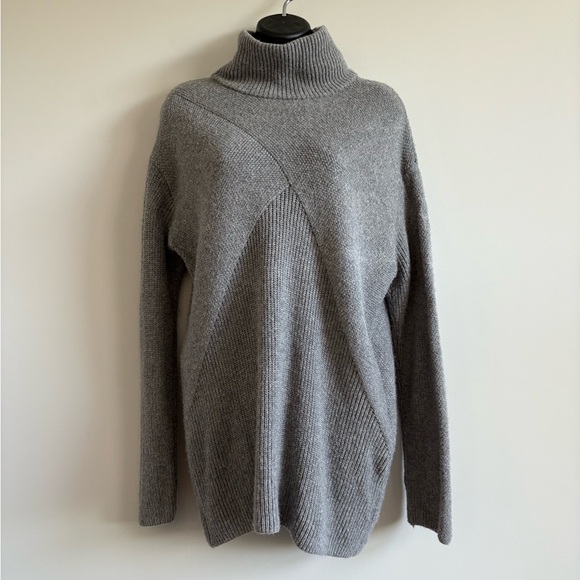 Talbots Heather Gray Turtleneck Sweater | Size Medium - Picture 1 of 6